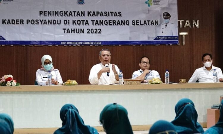 Wali Kota Tangsel Apresiasi Kinerja Kader Kesehatan Tangani Covid-19