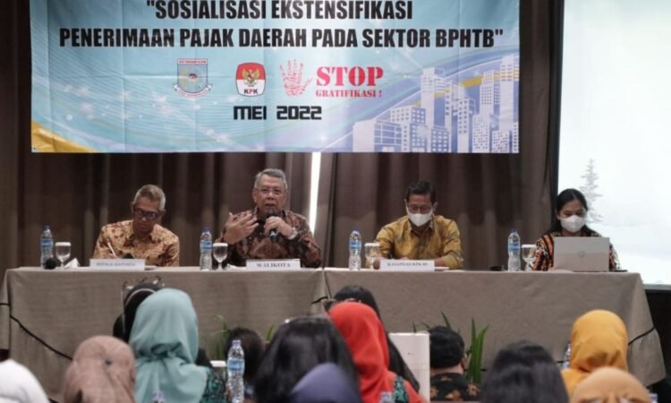 Sosialisasi Ekstensifikasi Pajak BPHTB, Wali Kota Benyamin Davnie Harap Target Terealisasi