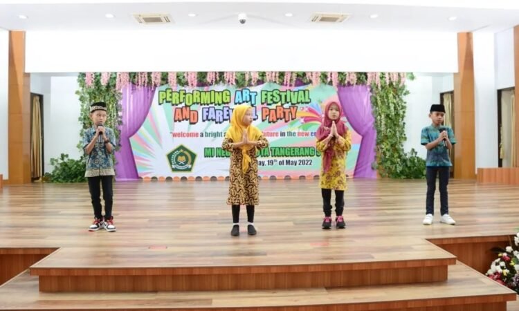 MIN 1 Tangsel Gelar Pentas Seni dan Pelepasan Siswa Kelas VI