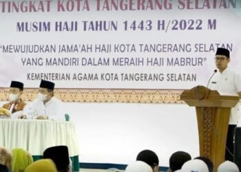 Wakil Wali Kota Tangsel Pilar Saga Ichsan Buka Bimbingan Manasik Haji