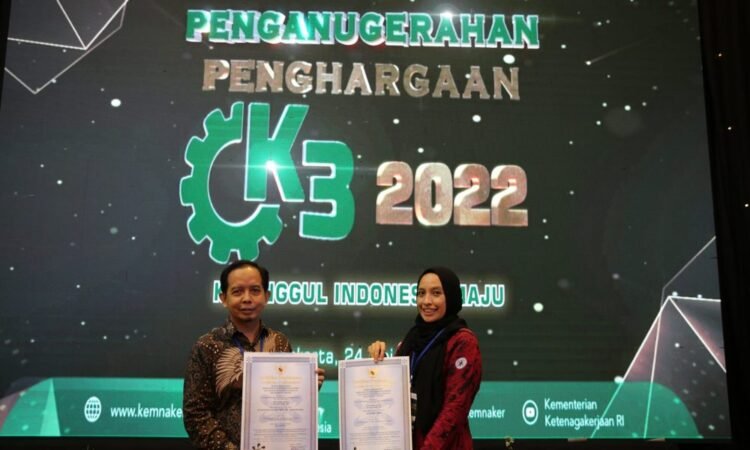 28 Unit Usaha dan Mitra Pemasok APP Sinar Mas Raih Penghargaan Manajemen K3 Dari Kemnaker