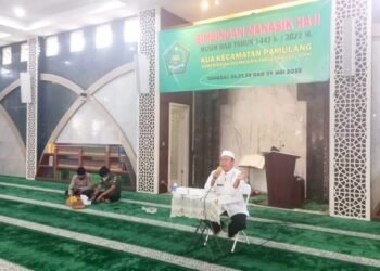 182 Calon Jemaah Haji Kecamatan Pamulang Ikuti Bimbingan Manasik