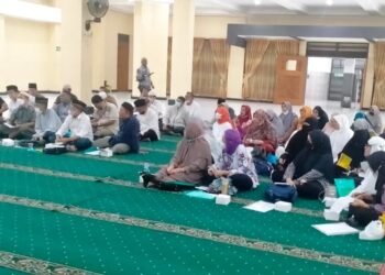 Jemaah Calon Haji dari Kecamatan Ciputat Antusias Ikuti Bimbingan Manasik