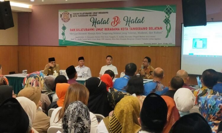 Halal Bihalal Forum Silaturahmi Umat Beragama Kota Tangsel