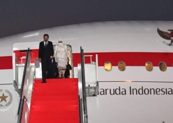 Presiden Jokowi dan Ibu Iriana Tiba di Indonesia