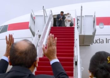 Presiden dan Ibu Iriana Bertolak Menuju Tanah Air