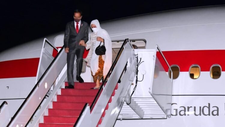 Presiden dan Ibu Iriana Jokowi tiba di Washington DC