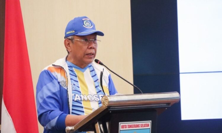 Lepas Ratusan Atlet POPDA X Banten, Benyamin Davnie Yakin Tangsel Jadi Juara Umum