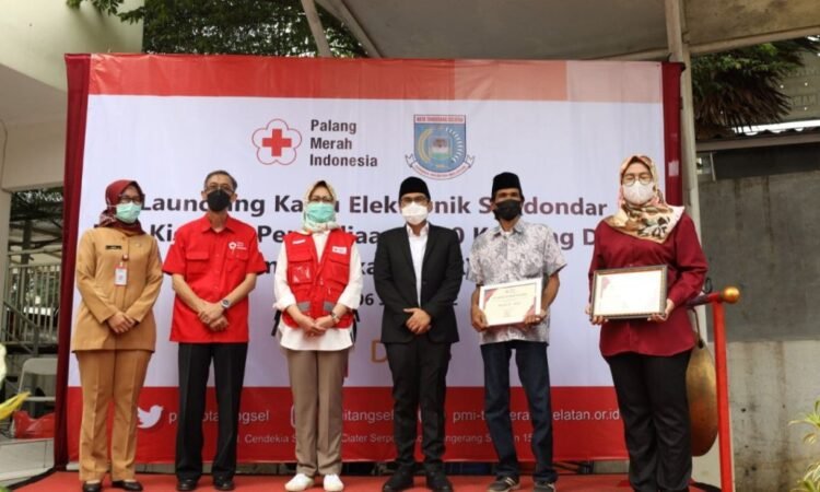 PMI Tangsel Luncurkan Kartu Elektronik Simdondar