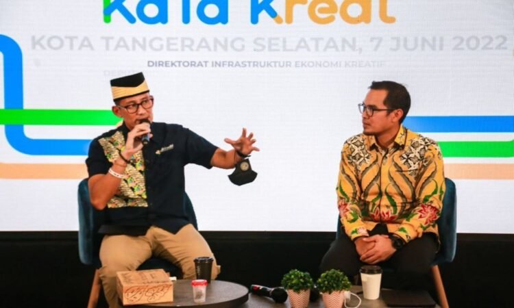 Pilar Saga Ichsan Sampaikan PAD Sektor Pariwisata di Tangsel, Sandiaga Uno Berikan Apresiasi