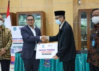 Salurkan 1000 Paket Sembako, Pilar Saga Ichsan Apresiasi Griya Yatim Dhuafa