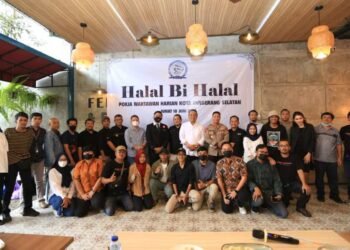 Pokja Wartawan Harian Tangsel Gelar Halal Bihalal