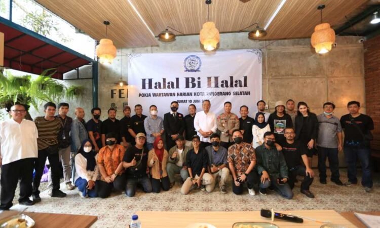 Pokja Wartawan Harian Tangsel Gelar Halal Bihalal