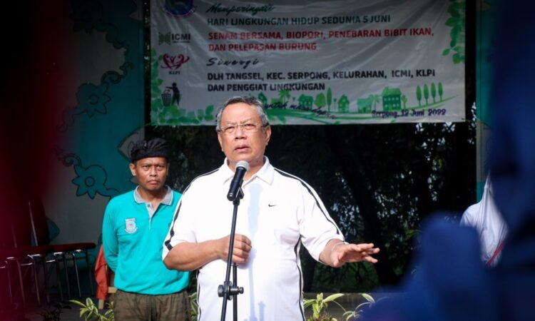Peringati Hari Lingkungan Hidup, Benyamin Davnie Ajak Masyarakat Kurangi Sampah Plastik