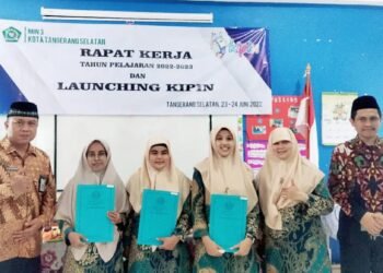 MIN 3 Tangsel Gelar Raker 2022-2023 dan Launching Kipin