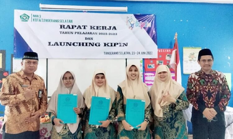 MIN 3 Tangsel Gelar Raker 2022-2023 dan Launching Kipin