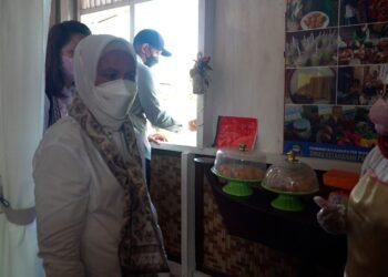 Ibu Iriana Tinjau Penanganan Stunting di Kampung Mola Wakatobi