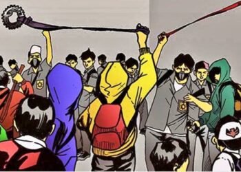 Janjian Dimedsos untuk Tawuran, Belasan Anggota Geng Motor Digiring Polisi