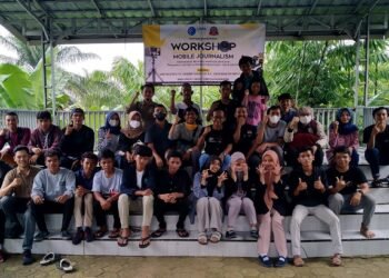 Pelatihan Mobile Journalism Kebencanaan di Desa Panggarangan Lebak