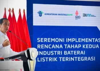 Pembangunan Industri Baterai Listrik Terintegrasi Dimulai