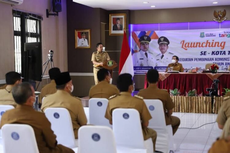 Pemkot Tangerang Launching Website Kecamatan