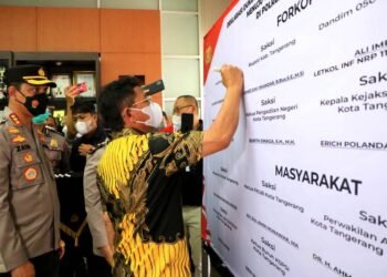 Pemkot Tangerang Dukung Zona Integritas WBK dan WBBM