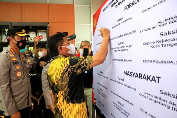 Pemkot Tangerang Dukung Zona Integritas WBK dan WBBM