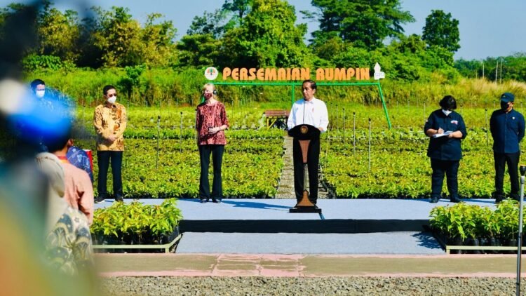 Persemaian Rumpin, Peneguhan Komitmen Pemerintah Hadapi Perubahan Iklim