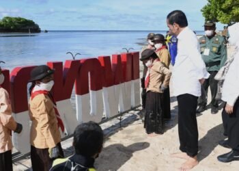Pesan Presiden di Wakatobi: Jaga Terumbu Karang