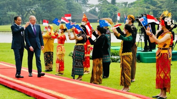 Presiden Jokowi Sambut Kunjungan Resmi PM Anthony Albanese di Istana Bogor