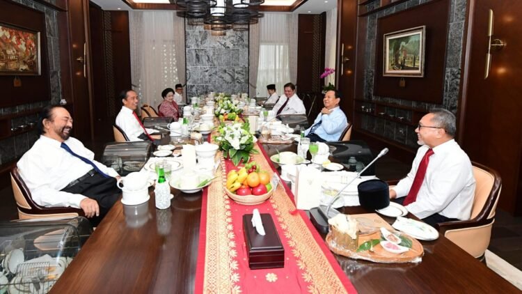 Saat Presiden Bertemu Ketua Umum Parpol Koalisi Jelang Perombakan Kabinet