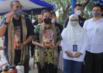 Sekda Perkenalkan Aneka Pangan Kota Tangerang di Acara BUMN