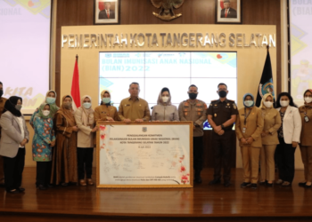 Benyamin Davnie Ajak Masyarakat Tangsel Sukseskan Bulan Imunisasi Anak Nasional