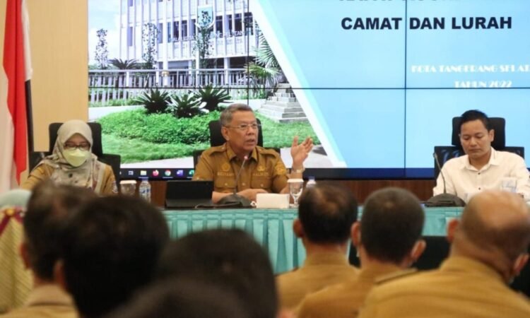 Wali Kota Benyamin Davnie Instruksikan Camat dan Lurah Dukung Pelaksanaan Pemutakhiran Data Pemilih Berkelanjutan