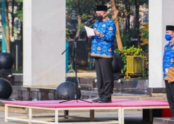 Peringati Hari Koperasi Nasional ke-75, Pemkot Tangsel Gelar Apel
