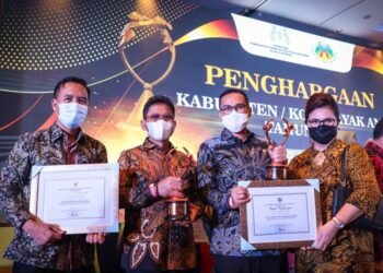 Lagi, Tangsel Raih Penghargaan Kota Layak Anak dari Kementerian PPPA