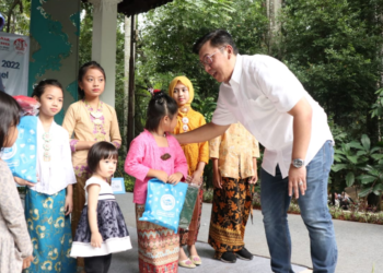 Sekda Tangsel Bambang Noertjahjo Hadiri Peringatan Hari Anak Nasional