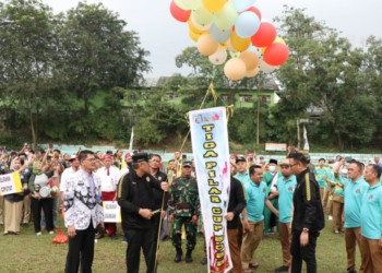 Wali Kota Benyamin Davnie Buka Turnamen Tiga Pilar Cup Kecamatan Ciputat