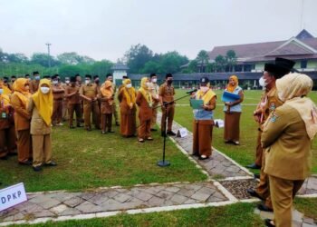 Absen Saat Apel Pagi, ASN Pemkab Tangerang Kena Tegur