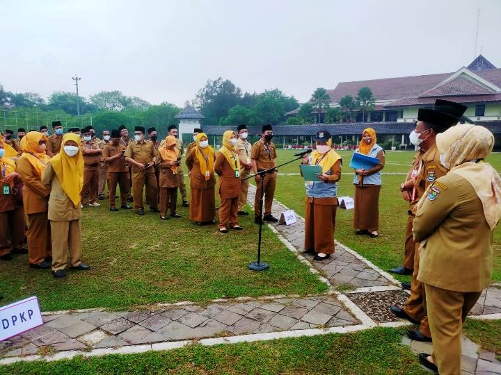 Absen Saat Apel Pagi, ASN Pemkab Tangerang Kena Tegur