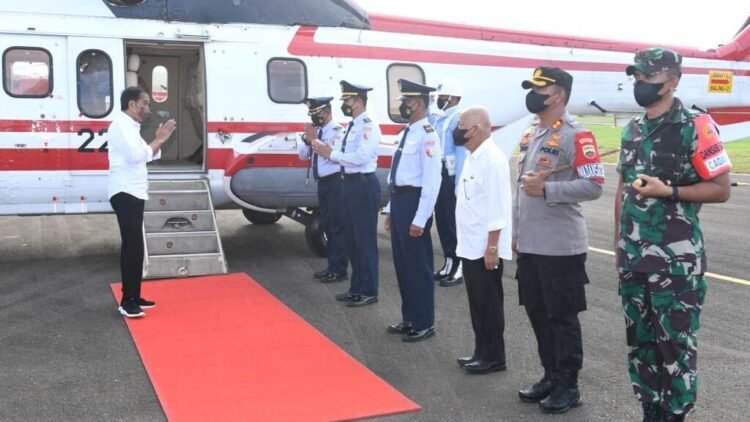 Dari Kabupaten Nias Barat, Presiden Joko Widodo Kembali ke Kota Medan