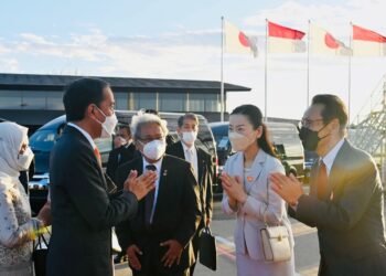 Dari Tokyo, Presiden Jokowi dan Ibu Iriana bertolak Ke Seoul