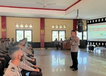 Jelang Dilantik,Siswa SPN Polda Banten Dapatkan Pembekalan