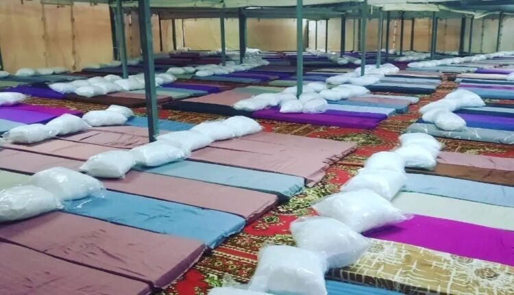Jemaah Haji 1443 H Mendapatkan Kasur dan Bantal Saat Wukuf di Arafah