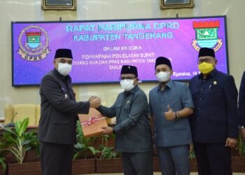 Ketua DPRD Kabupaten Tangerang Terima Draft KUA PPAS