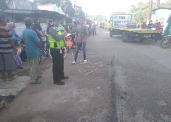 Meninggal Ditempat, Satlantas Polresta Tangerang Evakuasi Korban Kecelakaan Lalu Lintas