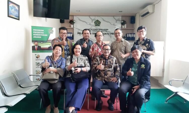 Penyelenggara Katolik Kemenag Tangsel Gelar Pembinaan Penyuluh