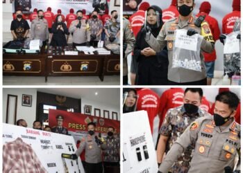 Polisi Tangkap 8 Orang Diduga Joki UTBK SBMPTN di Jatim