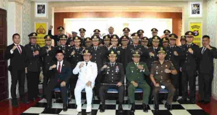 Polres Cilegon Polda Banten Gelar Upacara Virtual Dalam Rangka Hut Bhayangkara Ke 76