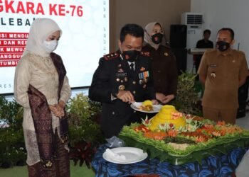 Polres Lebak Polda Banten gelar Tasyakuran Hari Bhayangkara ke-76 Tahun 2022